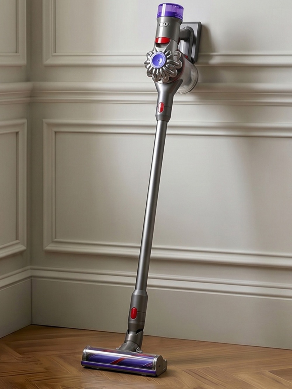 Dyson V8 Purple and Gray Vacuum (Used)
